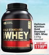 Optimum Nutrition Gold Standard 100% Whey-2.27Kg