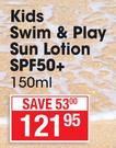 Nivea Sun Kids Swim & Play Sun Lotion SPF50+-150ml