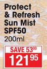 Nivea Sun Protect & Refresh Sun Mist SPF50-200ml