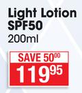 Island Tribe Light Lotion SPF50-200ml