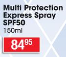 Sun Lab Multi Protection Express Spray SPF50-150ml
