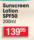 Everysun Sunscreen Lotion SPF50-200ml