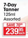 Skinny Tan 7 Day Tanner Assorted-125ml Each