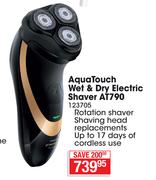 Philips Aqua Touch Wet & Dry Electric Shaver AT790