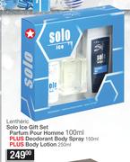Lentheric Solo Ice Gift Set-Per Set
