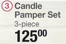 Baylis & Harding Candle Pamper Set 3 Piece
