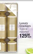 Luxury Crackers 4 Piece Assorted-Each
