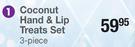 Good Stuff Coconut Hand & Lip Treats Set (3 Piece)