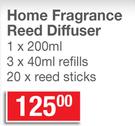 Home Frafrance Reed Diffuser