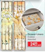 3 Piece Drawer Liners-Per Pack