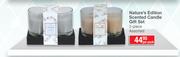 Nature's Edition Scented Candle Gift Set Of 2 Piece-Per Pack