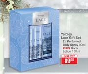 Yardley Lace Gift Set