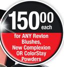 Revlon Blushes, New Complexion Or Colorstay Powders-Each