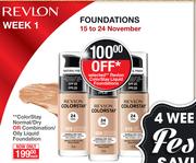 Revlon Colorstay Normal/ Dry Or Combination/Oily Liquid Foundation-Each