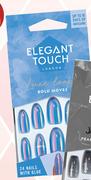 Elegant Touch 24 Nails Luxe Look Glue On Nails