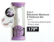 5 In 1 Electronic Manicure & Pedicure Set