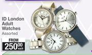 ID London Adult Watches Assorted-Each