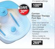Carmen Massage Therapy Foot Spa