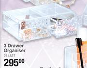 3 Drawer Organiser