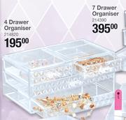 4 Drawer Organiser