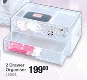 2 Drawer Organiser 