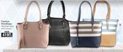 Fashion Handbags In Assorted Sizes & Colours-Each