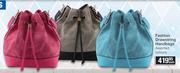 Fashion Drawstring Handbags In Assorted Colours-Each