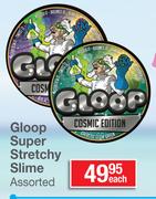 Gloop Super Stretchy Slime Assorted-Each