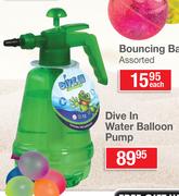 Dive In Water Balloon Pump