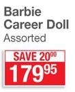 Barbie Career Doll Assorted