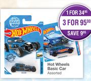 Hot Wheels Basic Car Assorted-Each