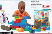 Fisher Price Mega Blocks Big Building Bag (80 Piece)