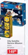 Lego City Satellite Service Mission (84 Piece)