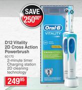 Oral-B D12 Vitality 2D Cross Action Powerbrush