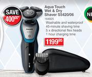 Philips Aqua Touch Wet & Dry Shaver S5420/06