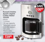 Rusell Hobbs Apollo Digital Coffee Maker