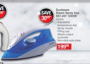 Sunbeam Steam Spray Iron 1200W SS1-201