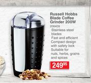 Russell Hobbs Blade Coffee Grinder 200W