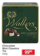 Walkers Chocolate Mint Classics Tin-240g