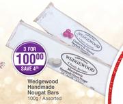 Wedgewood Handmade Noughat Bars Assorted-3 x 100g