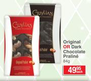 Guylian Original Or Dark Chocolate Praline-84g Each