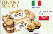 Ferrero Rocher 16 Chocolates-200g