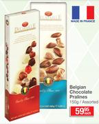 Delafaille Belgian Chocolate Pralines Assorted-150g Each