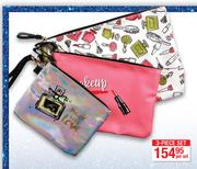 Toiletry & Cosmetic Bags 3 Piece Set-Per Set
