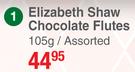 Elizabeth Shaw Chocolate Flutes Assorted-105g