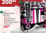Coty Exclamation Gift Set-Per Set