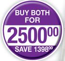 Philips Moisture Protect Hair Straghtrner HP8372/00 & Hairdryer 2300W HP8281/00-For Both