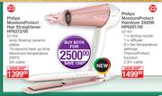 Philips Moisture Protrct Hair Straghtrner HP8372/00