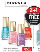 Mavala Mini Nail Polish-5ml Each