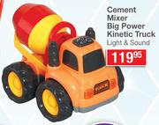 Cement Mixer Big Power Kinetic Truck